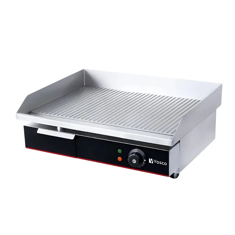 Vosco VBL-821 Oluklu Pleyt Izgara, 55x43x24 cm, Elektrikli