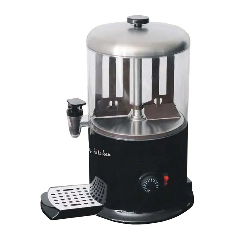By Kitchen DHC-6 Sıcak Çikolata ve Sahlep Makinesi, 6 L, Siyah