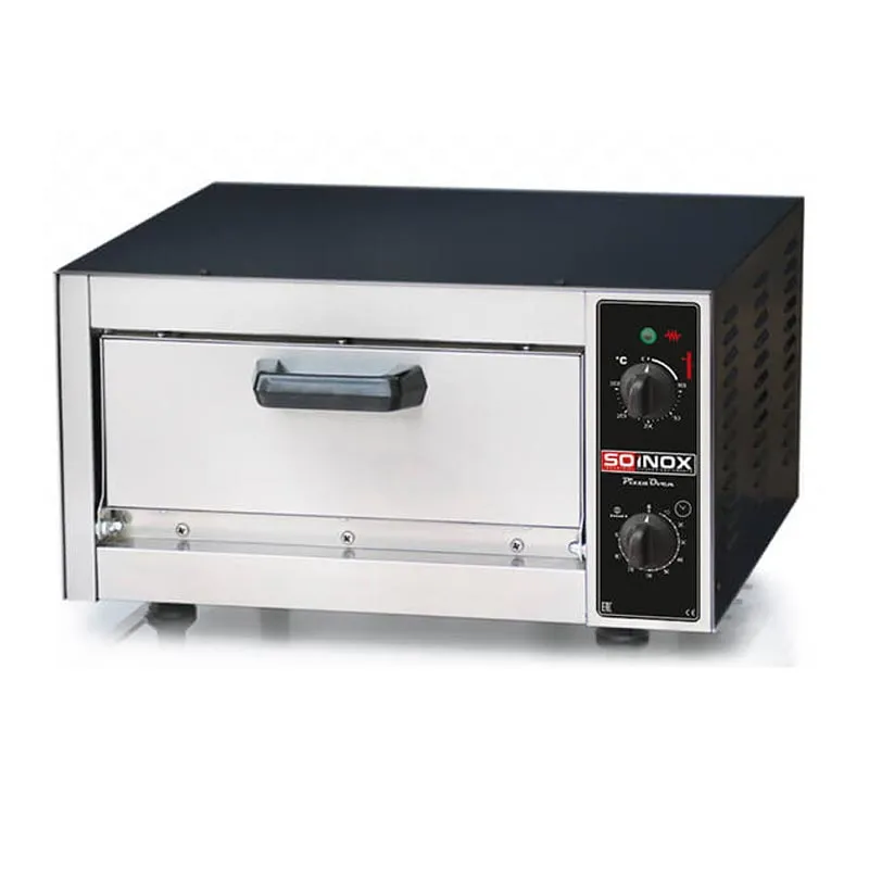 Soinox PM.1 40 cm x 1 Pizza Kapasiteli Tek Katlı Pizza Fırını, Elektrikli