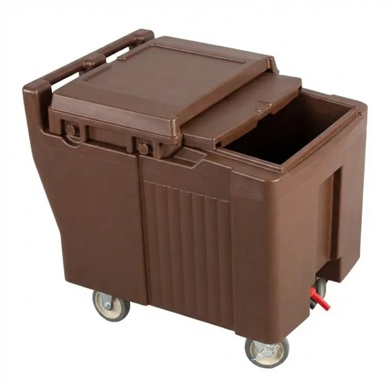 Tribeca BK-125 İzolasyonlu Buz Konteyneri, 125 L, 605x800x745 mm, Kahverengi