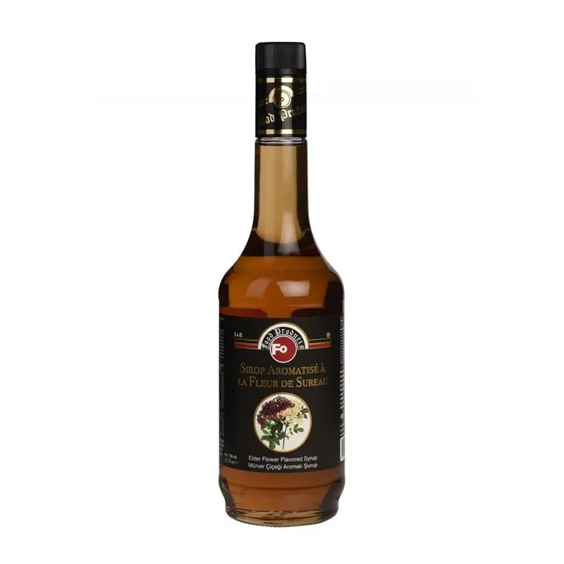 Fo Elderflower Mürver Çiçeği Aromalı Kokteyl Şurubu, 700 ml