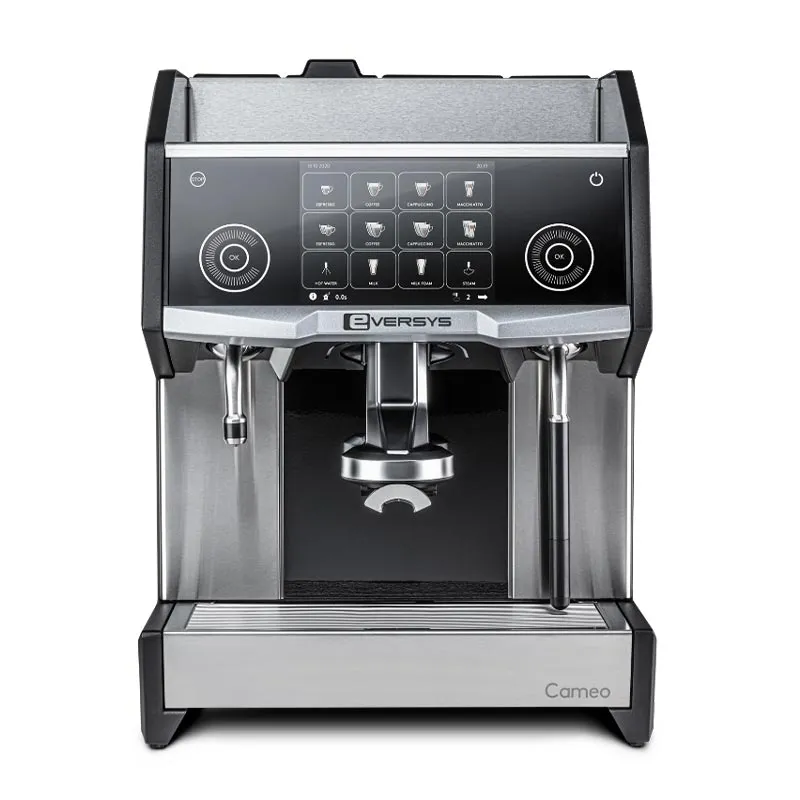 Eversys Cameo Classic C2S Süper Otomatik Espresso Makinesi, Tek Gruplu, Earth