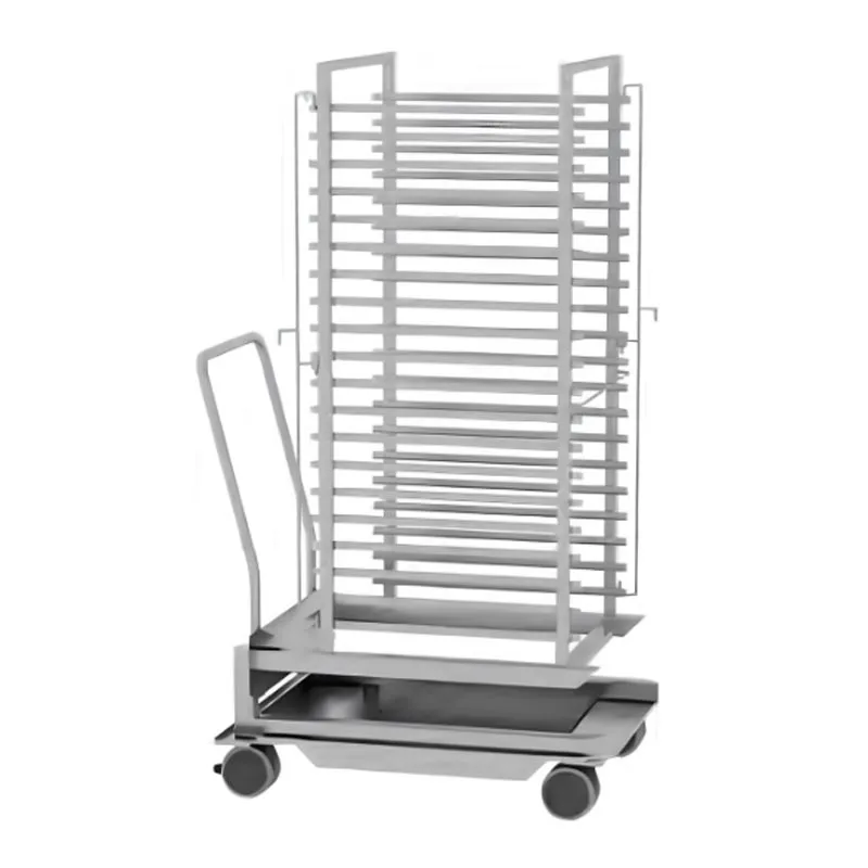 Öztiryakiler 202 Kombi Fırın Tepsi Taşıma Arabası, 775x931x1715 mm