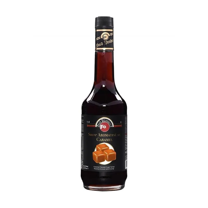 Fo Karamel Aromalı Şekerli Kokteyl Şurubu, 700 ml
