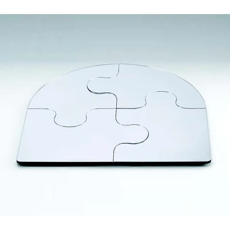 Zicco ZCP-457 Köşeli Puzzle Ayna Teşhir Standı, 50 cm