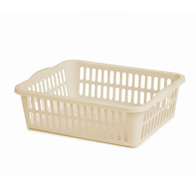 Bora Plastik Desenli Meyve Sepeti No:0, 26.5x8.5 cm, Krem