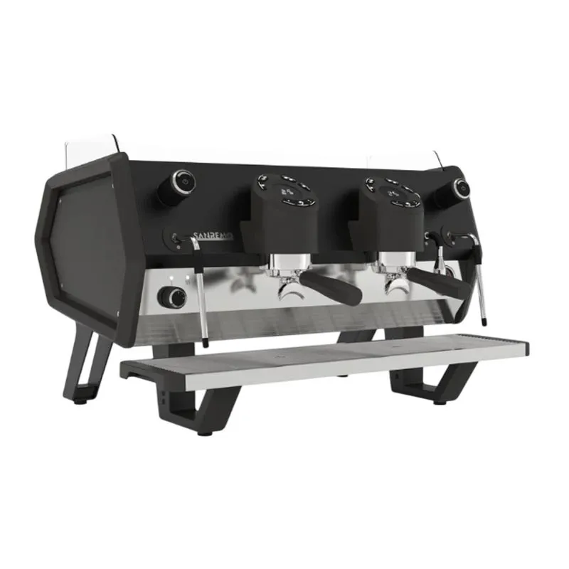 Sanremo D8 Tall Cup Tam Otomatik Espresso Kahve Makinesi, 2 Gruplu, Siyah