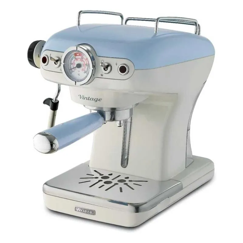 Ariete 1389/15 Vintage Espresso Kahve Makinesi, Mavi