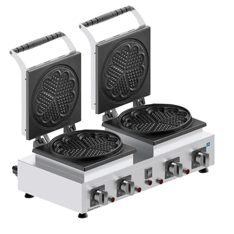 Seamac WFC3 Küçük Çiçek Model Çiftli Waffle Makinesi, Elektrikli
