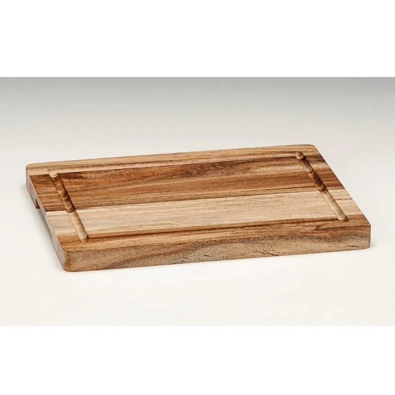 Zicco J9-027 Akasya Steak Tahtası, 25x19 cm, Kalınlık 1.8 cm