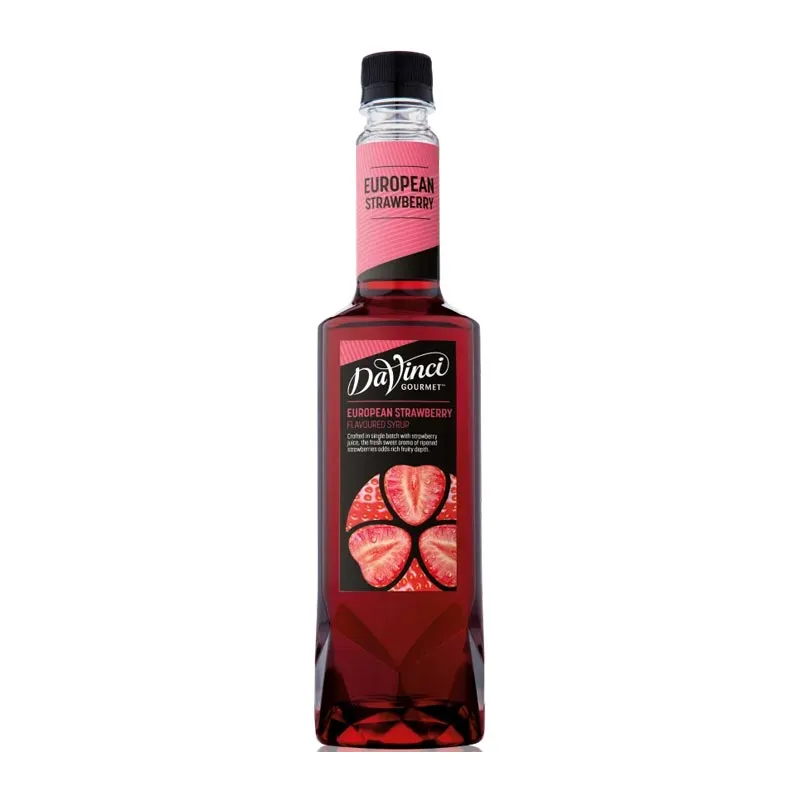 DaVinci Gourmet European Strawberry Çilek Aromalı Şurup, 750 ml