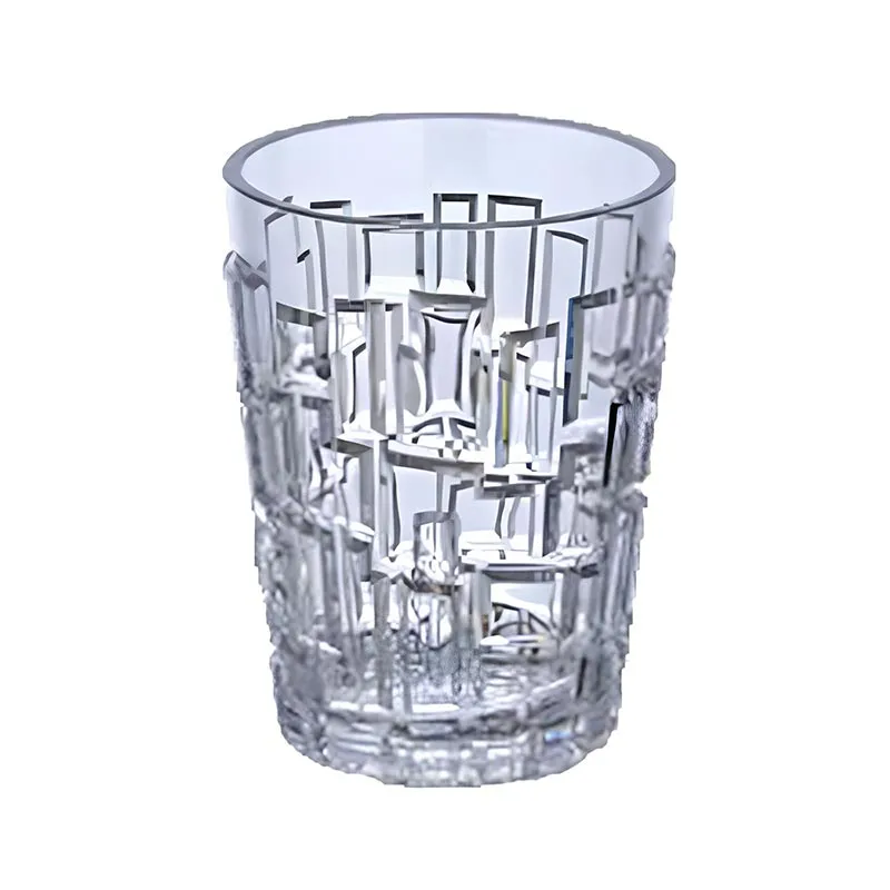 GastroCups GC-S03 Taş Desen Polikarbon Bardak, 300 ml