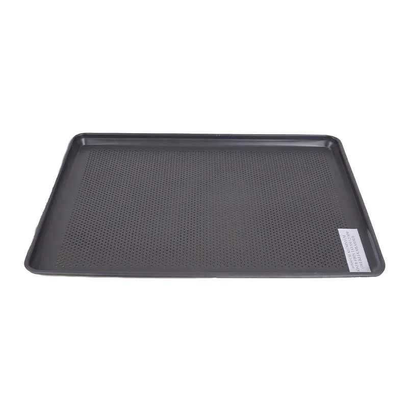 Almetal Alüminyum Delikli Kaplamalı Simitçi Fırın Tavası, 40x80 cm