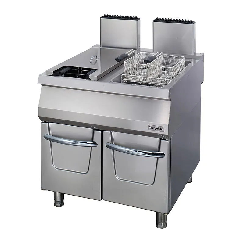 Dolaplı Fritöz, 22 L, Gazlı