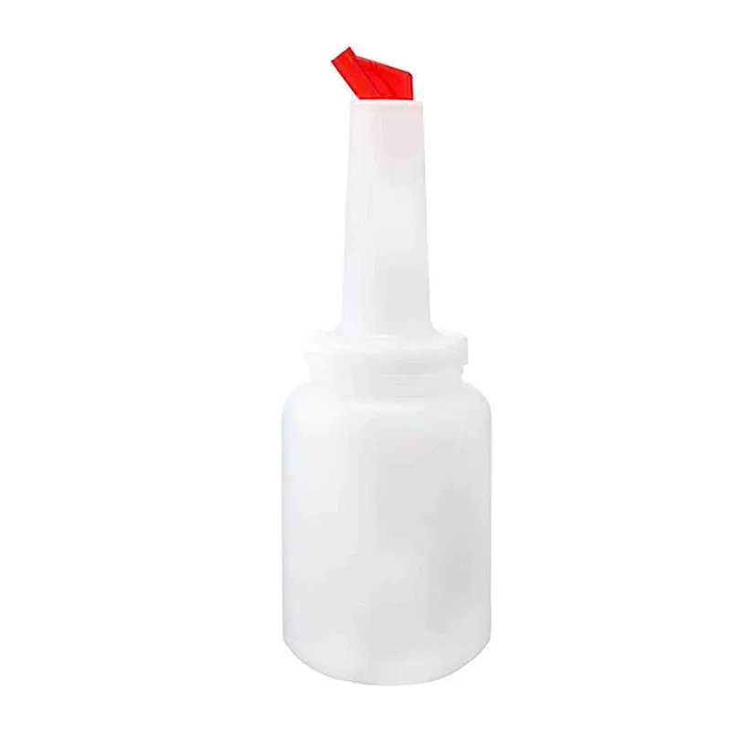 Biradlı Sos ve Kokteyl Şurup Dökücü, 2 L, Kırmızı