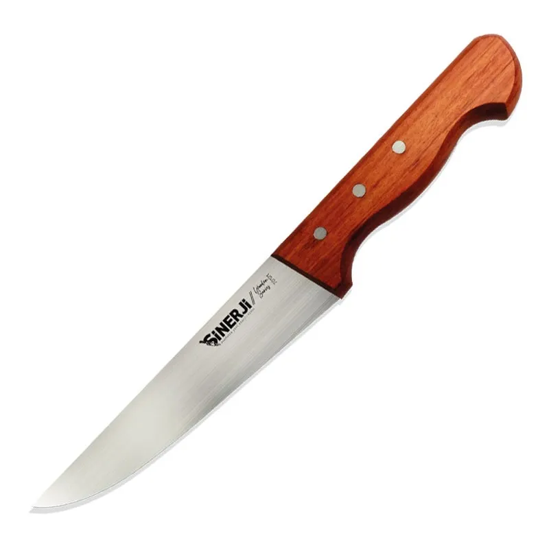 Sinerji Wooden No 0 Gül Saplı Kasap Bıçağı, 12.5 cm