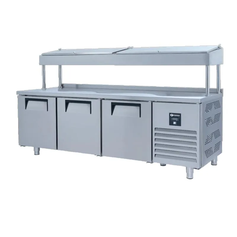 Iceinox PTS H 515 Make Up Yüksek Buzdolabı, 3 Kapılı