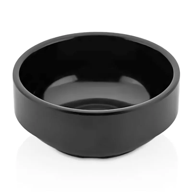 Külsan Thermoset Ramekins, Minimal, 6 cm, 45 ml, Siyah