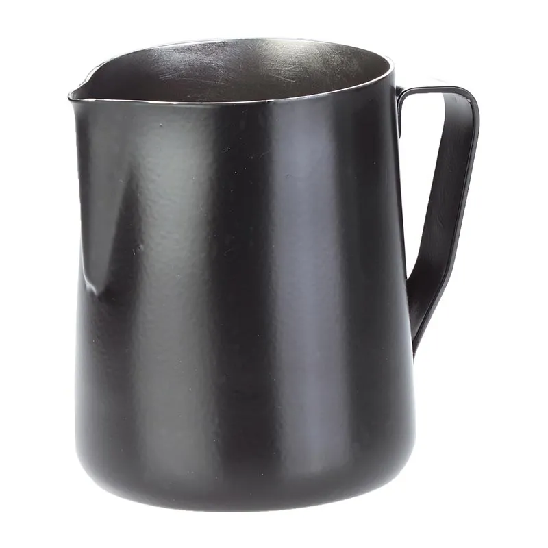 Biradlı GRV-041 Süt Potu Pitcher, 1000 ml, Siyah