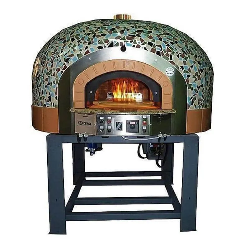 Asterm K Design Düz Tabanlı Pizza Fırını, 30 cm 11 Pizza Kapasiteli, Gazlı
