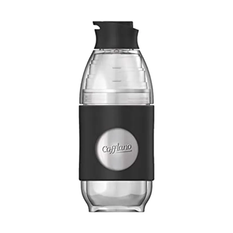 Cafflano Go-Brew Kahve Demleme Şişesi, Siyah
