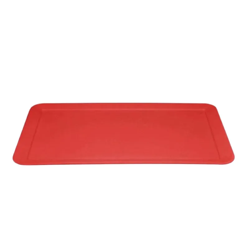Zicco K-2005 Melamin Teşhir Tepsisi, 61.5x41.5 cm, Kırmızı