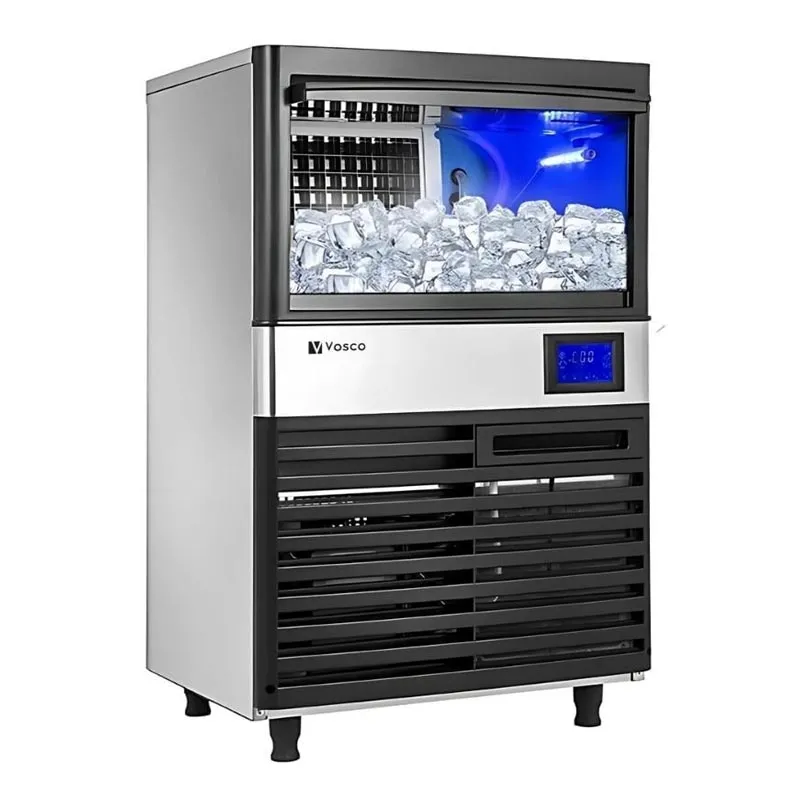 Vosco VSC-35C Hazneli Küp Buz Makinesi, 35 kg/gün Kapasiteli