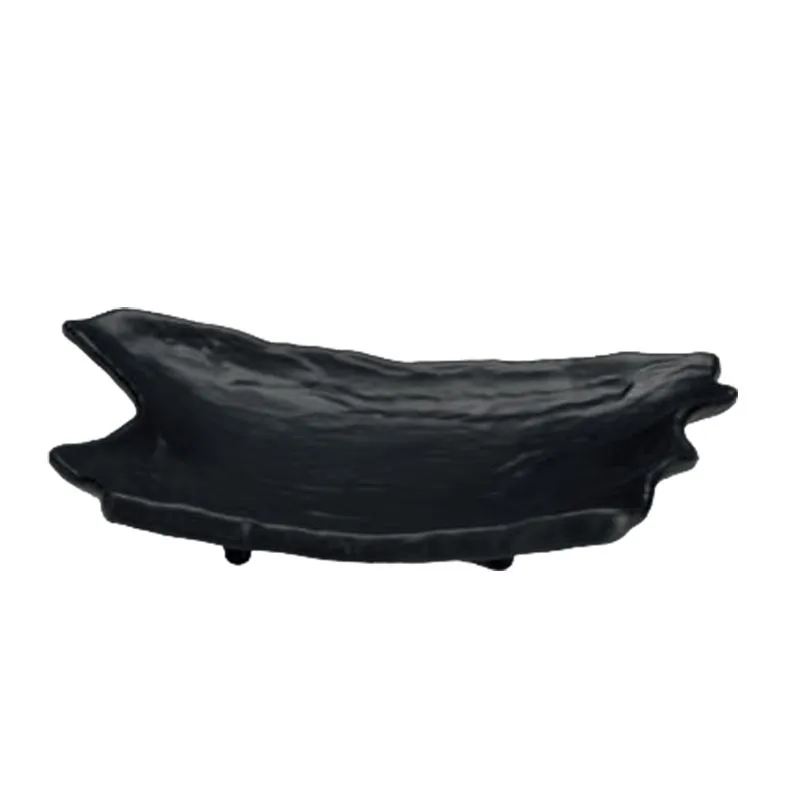 Zicco K-9700 Taş Model Melamin Teşhir Tabağı, 18x27.5 cm, Mavi