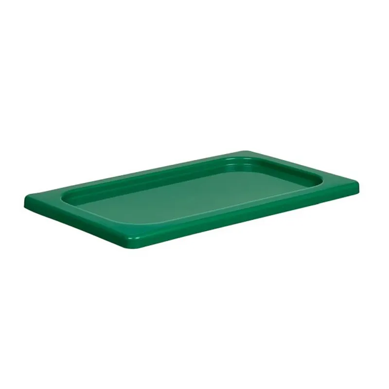 Bora Plastik GN 1/4 Kilitli Polipropilen Gastronorm Kapak, Yeşil