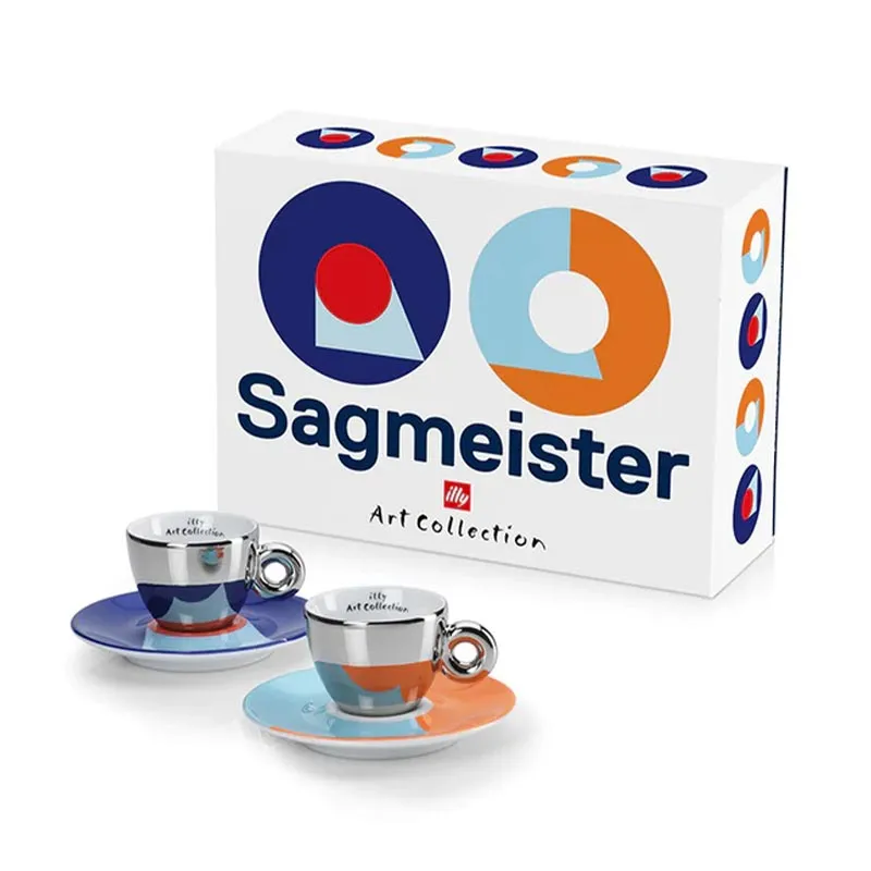 illy Sagmeister Espresso Fincan Takımı, 2 Adet