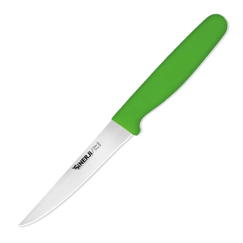 Sinerji Silver Plastik Saplı Lakerda Bıçağı, 25 cm, Yeşil