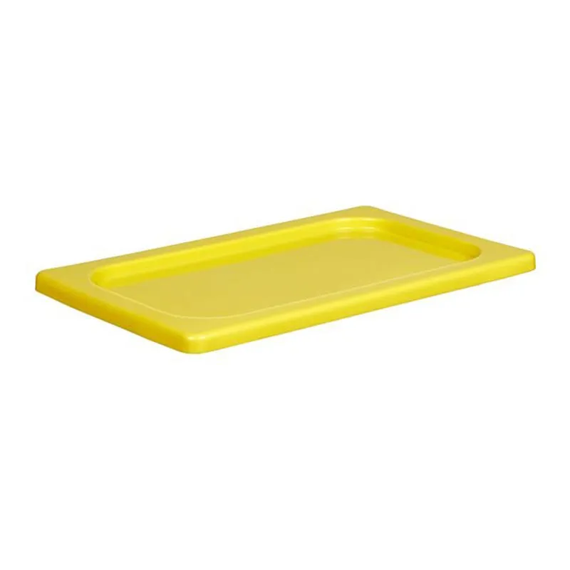 Bora Plastik GN 1/4 Kilitli Polipropilen Gastronorm Kapak, Sarı