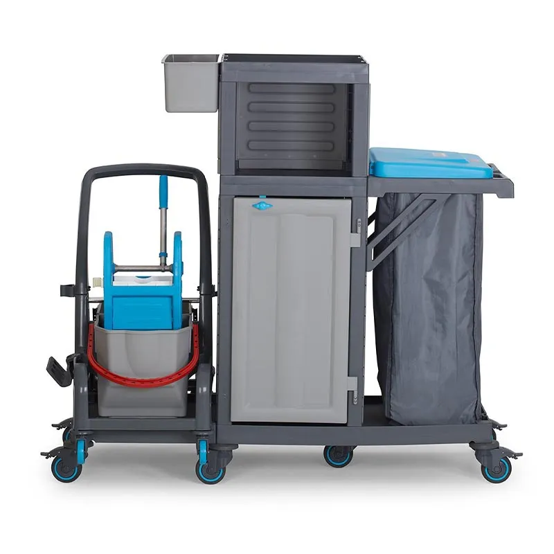 Fantom Procart 73201 Dolaplı Ayrılabilir Temizlik Arabası, Çöp Bölmeli