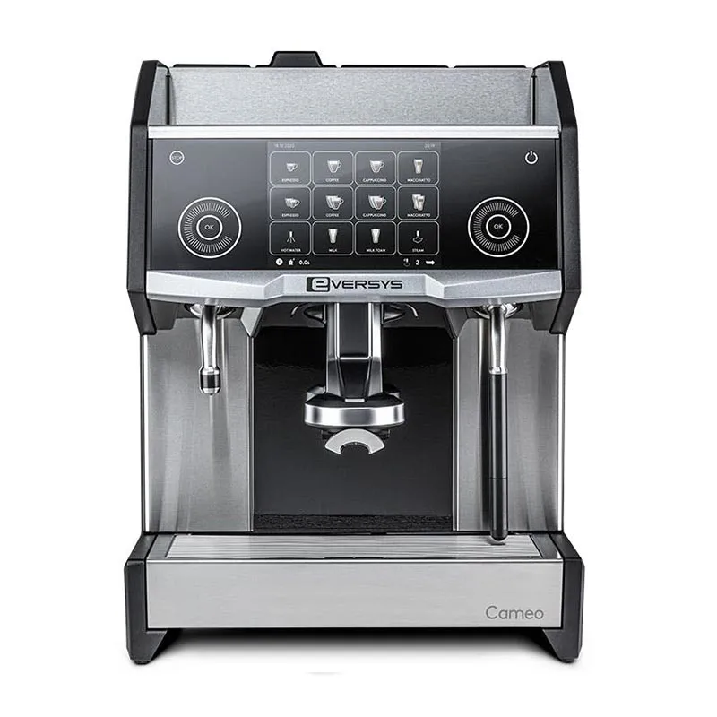 Eversys Cameo Classic C2MS Süper Otomatik Espresso Makinesi, Otomatik Süt Sistemli, Tempest