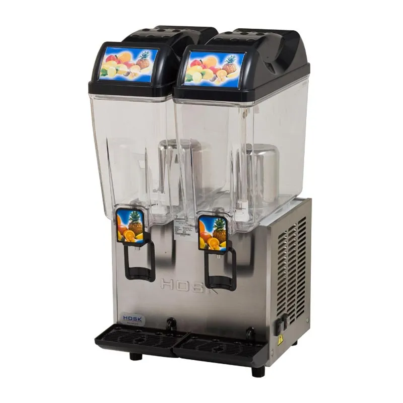 Hosk Ayran Makinesi, İkili, Ayran+Ayran, 2x20 L, Inox