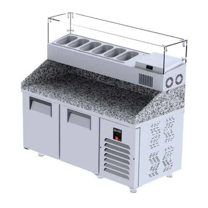 Iceinox PTS GR 330 CR Make Up GN Buzdolabı, 150x80x108/150 cm