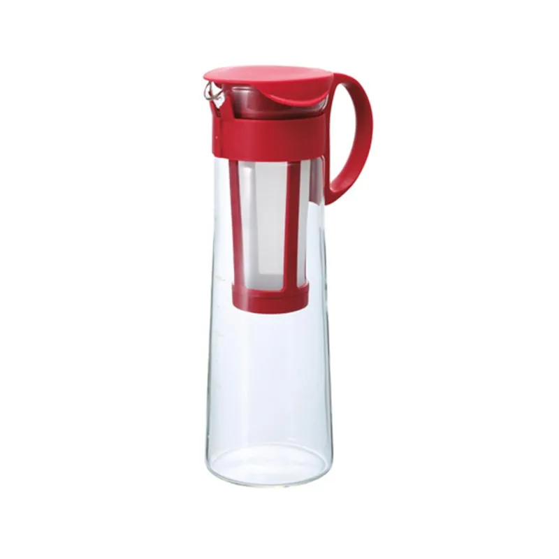 Hario MCPN-14R Soğuk Demleme Sürahisi, 1000 ml, Kırmızı