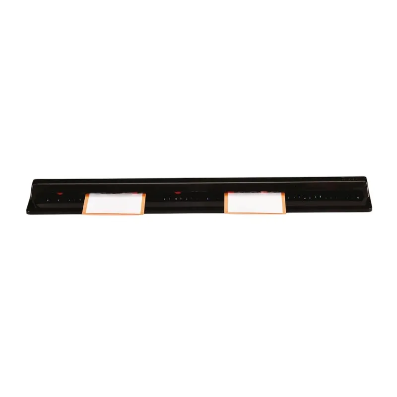 Zicco ZCP-107 Akrilik Sipariş Tutucu, 50 cm, Siyah