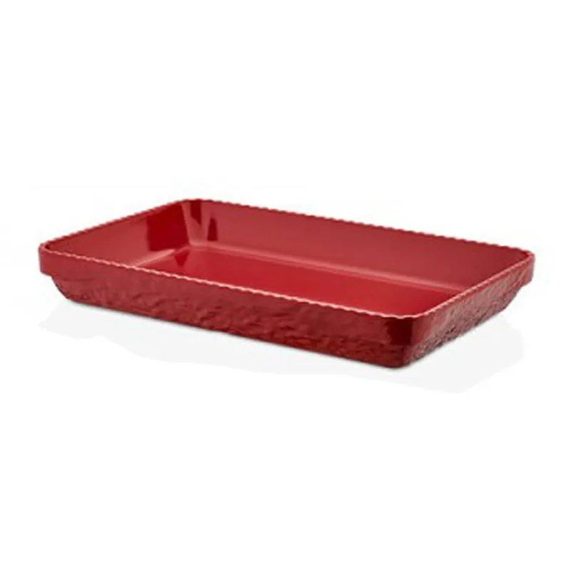 Külsan Thermoset Olie Kase, 35.6x24 cm, Kırmızı-Beyaz