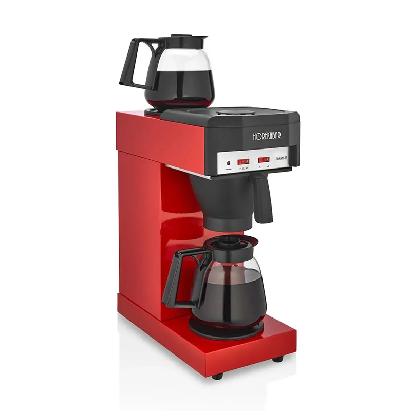 Horekabar Edom J1 Filtre Kahve Makinesi, Kırmızı
