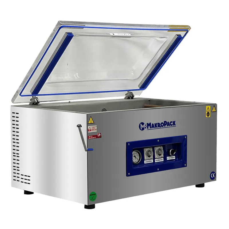 MakPack MP-350 T2/S Vakum Makinesi, Yapıştırma Uzunluğu 2x350 mm, 840x670x500 mm