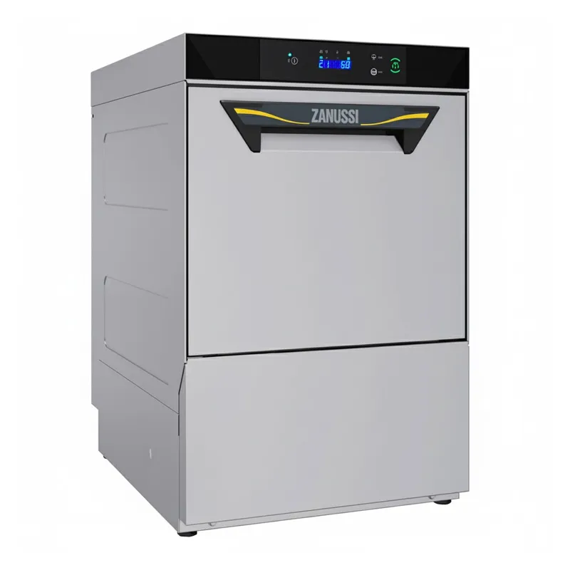 Zanussi 402191 Z-Active 100 S Small Tek Cidarlı Bardak Yıkama Makinesi, 40x40 cm Sepetli, Tahliye, Deterjan ve Parlatıcı Pompalı