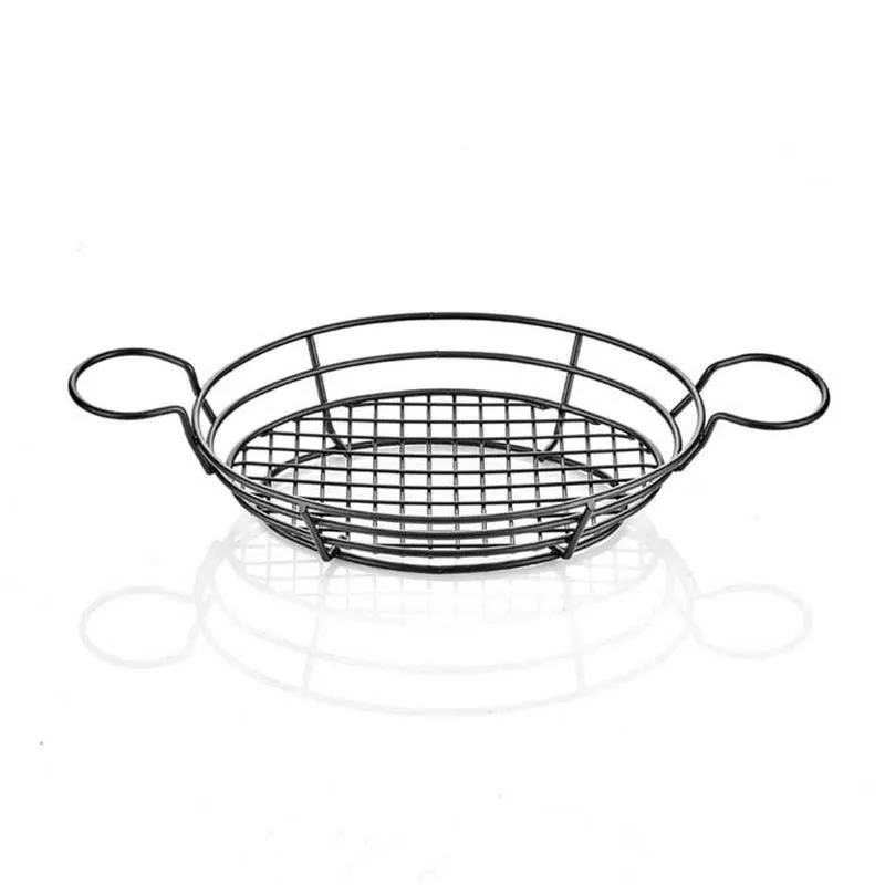 Epinox OPS-18 Oval Patates Sunum Sepeti, 18x25 cm