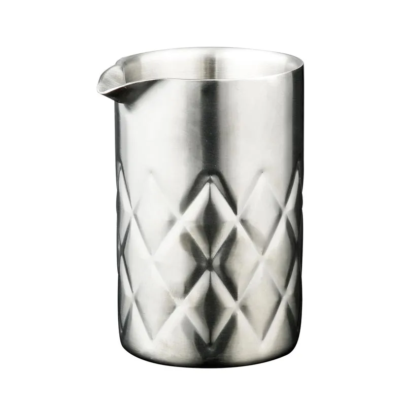 Biradlı Groovy GRV-239 Çelik Mixing Glass, 540 cc