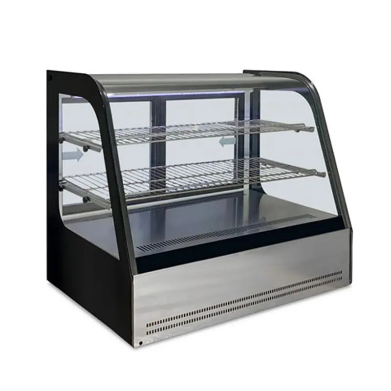Dampak Set Üstü Sıcak Teşhir Dolabı, 140 L, 80x60x70 cm