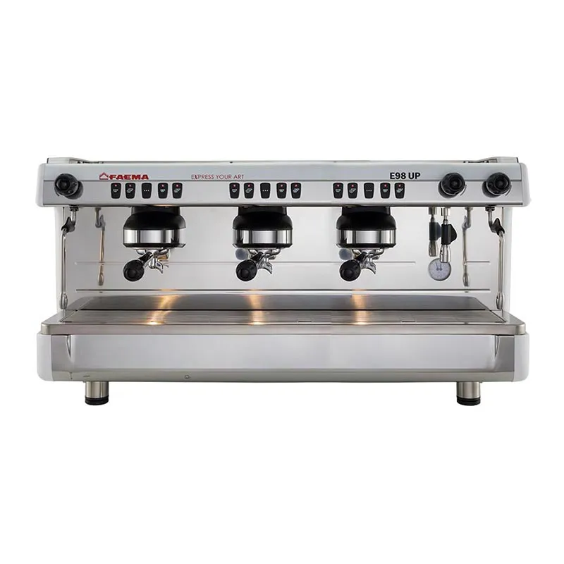Faema E98 UP A/3 Tam Otomatik Espresso Kahve Makinesi, 3 Gruplu, Beyaz