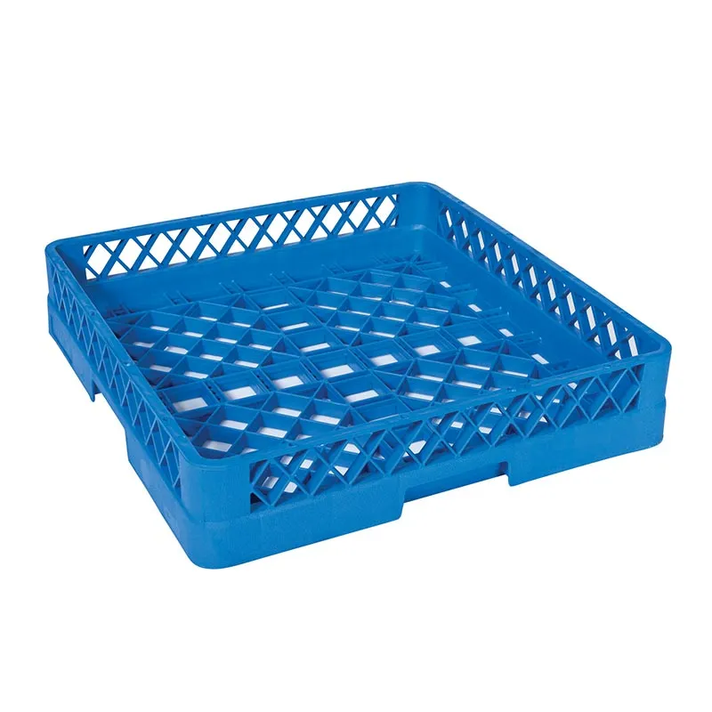 Tribeca Düz Bardak Basketi, 500x500x100 mm, Mavi