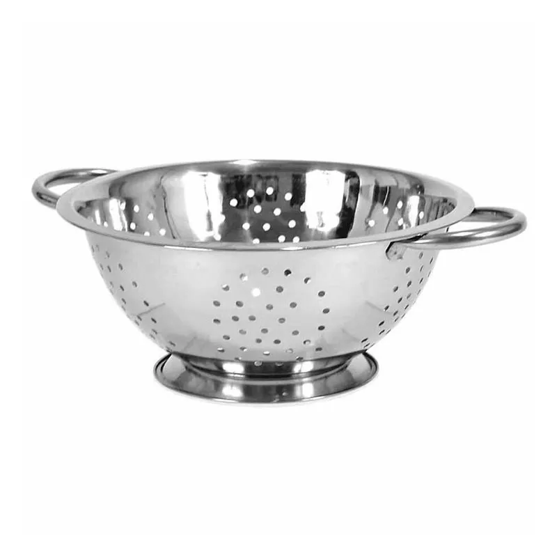 Epinox MS-34 Çelik Makarna Süzgeci, 34 cm
