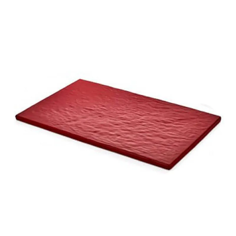 Külsan Thermoset Pano, Taş Efektli, GN 1/1, 53x32.5 cm, Kırmızı