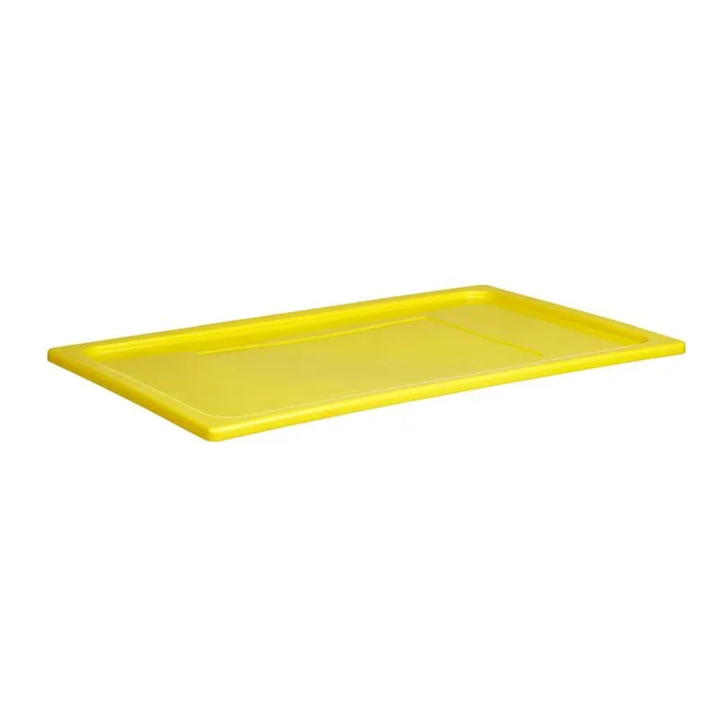 Bora Plastik Kilitli Propilen Gastronomi Kapağı, GN 1/1, Sarı